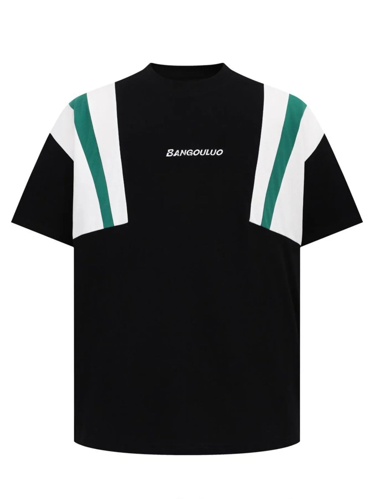 Men's Contrast Short Sleeve Oversized T-Shirt