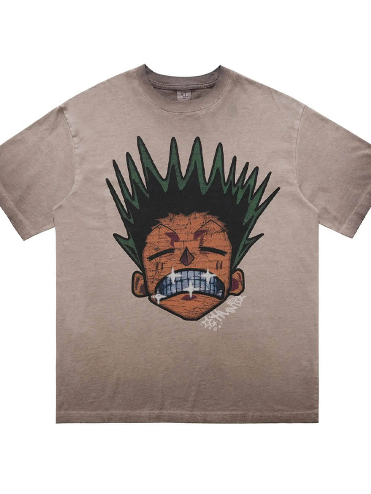 Men's Graphic Round Neck Oversized T-Shirt