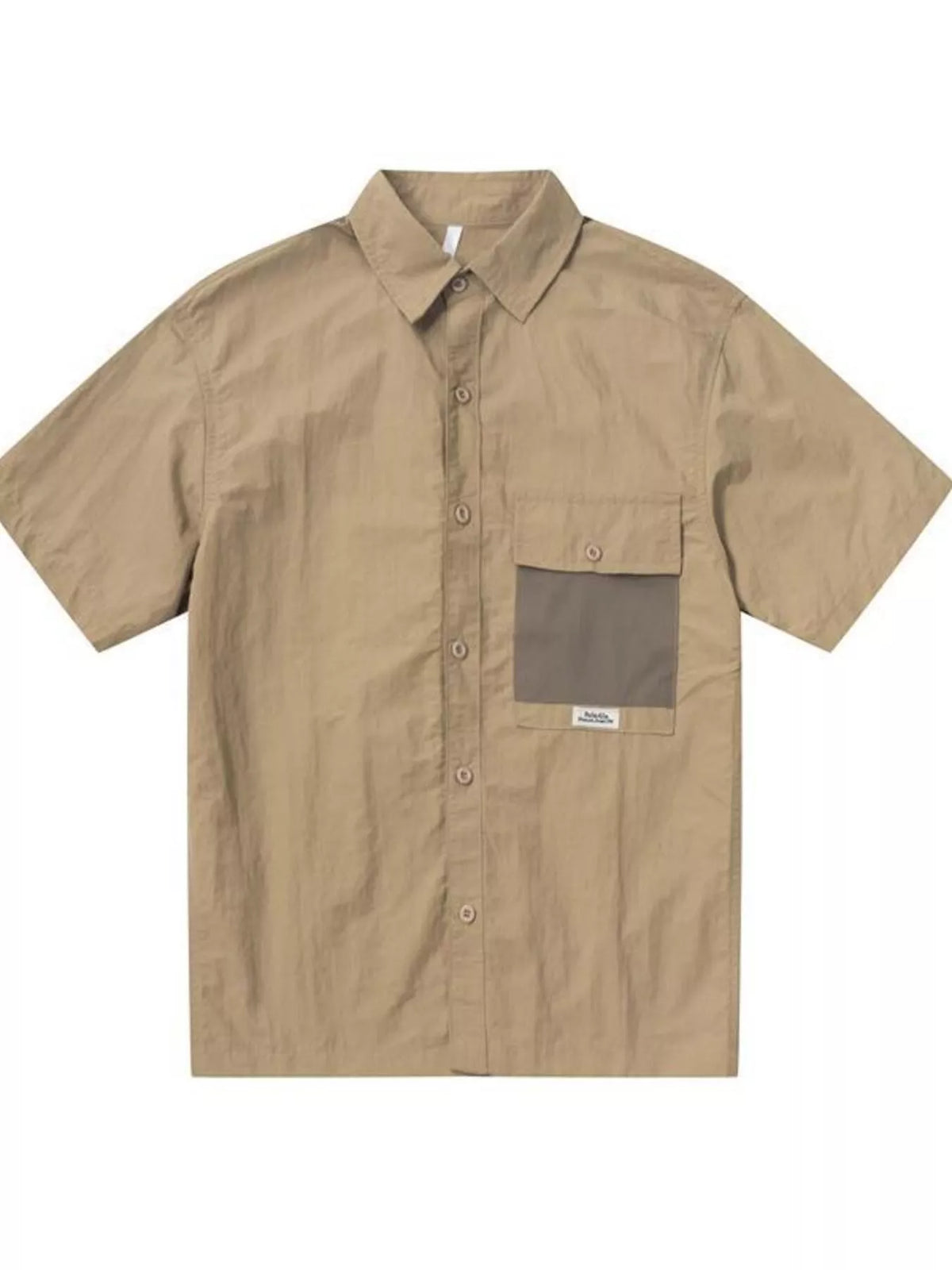 Men's Plus Size Button Up Short Sleeve Shirt