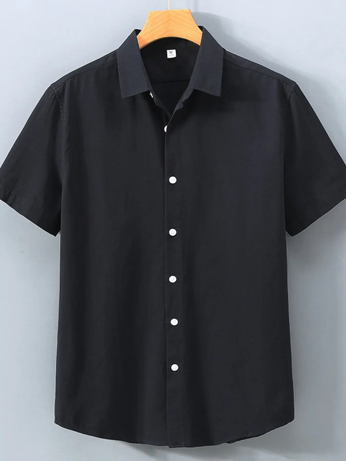 Men's Plus Size Short Sleeve Casual Shirt