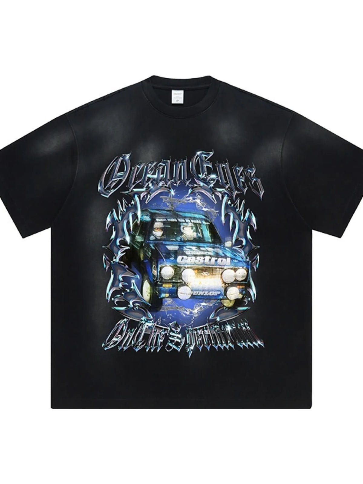 Men's Graphic Round Neck Short Sleeve T-Shirt