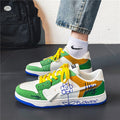 Reaper unit worldwide Mens Fashionable And Versatile Graffiti Shoes