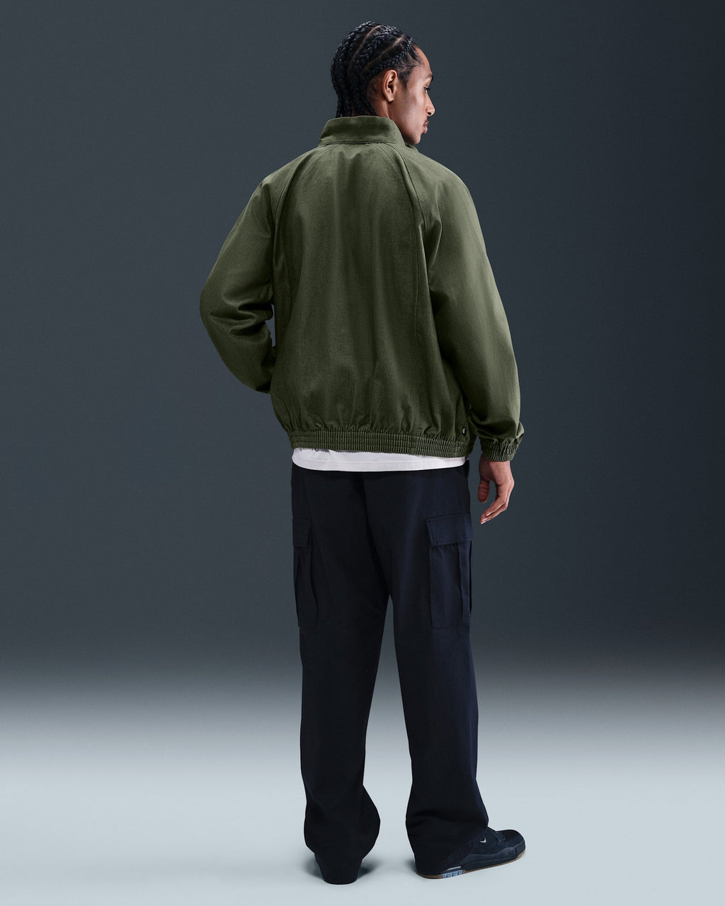 Reaper unit worldwide Nike Sb Denim Full Zip-Up Track Jacket - Olive/Green