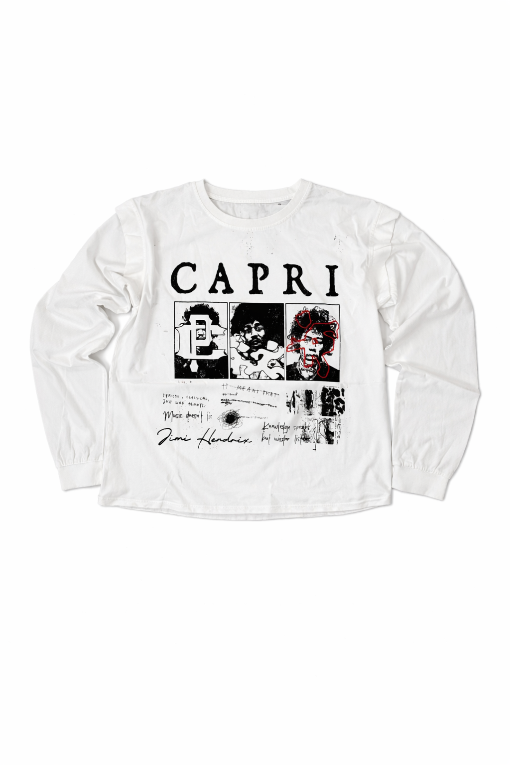 Reaper unit worldwide Capri White Long Sleeve