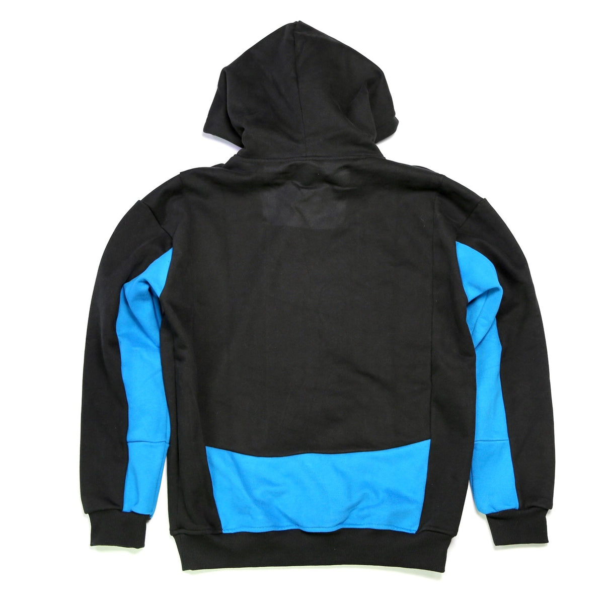 Reaper unit worldwide Paneled Pullover Hoodie - Azure / Black