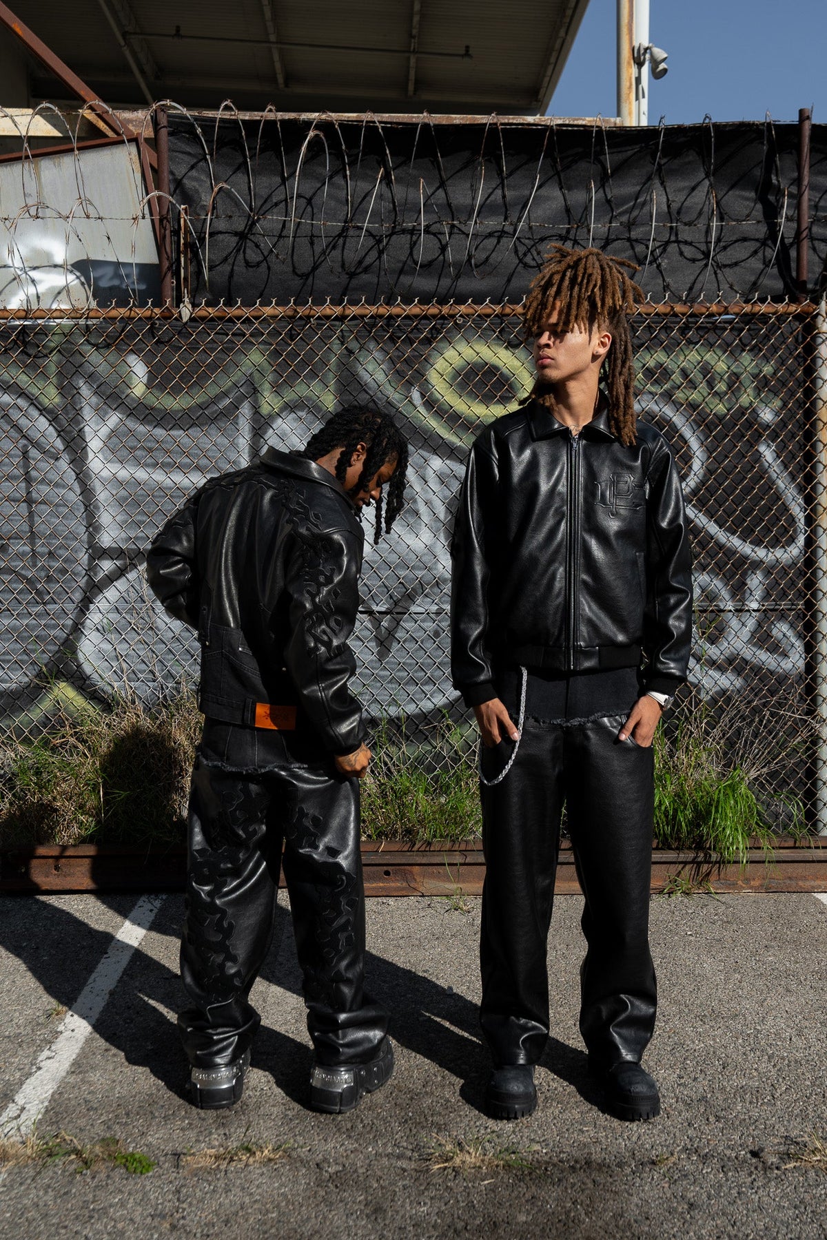 Reaper unit worldwide Capri Leather Jacket