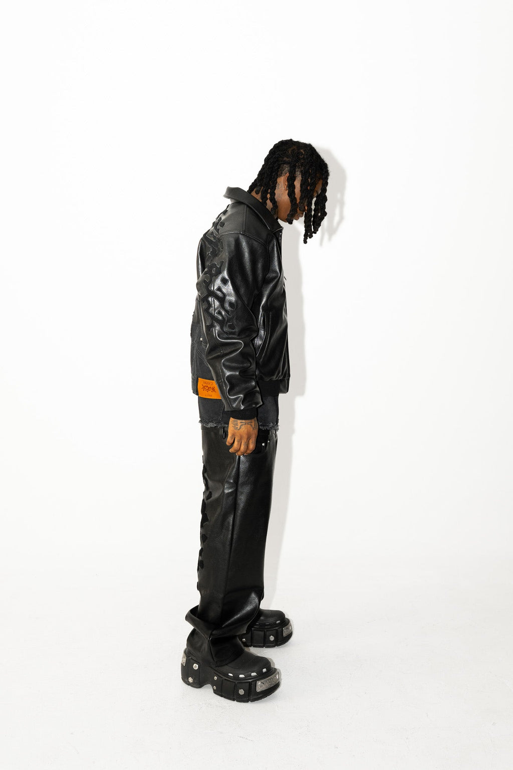 Reaper unit worldwide Capri Leather Jacket
