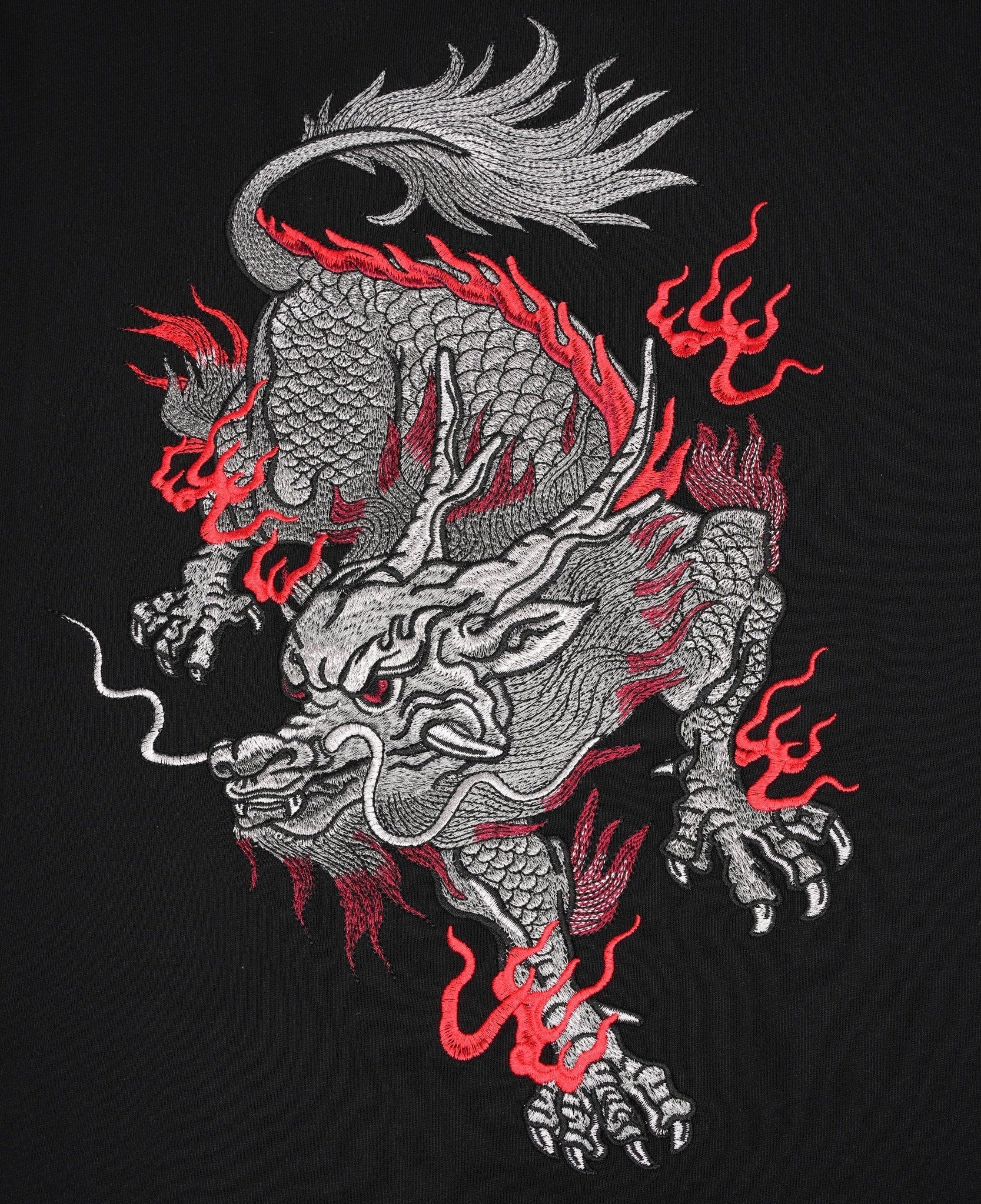 Reaper unit worldwide ET525 Kirin Embroidered Tee