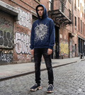 SPYDER Hoodie Spider Web Graphic