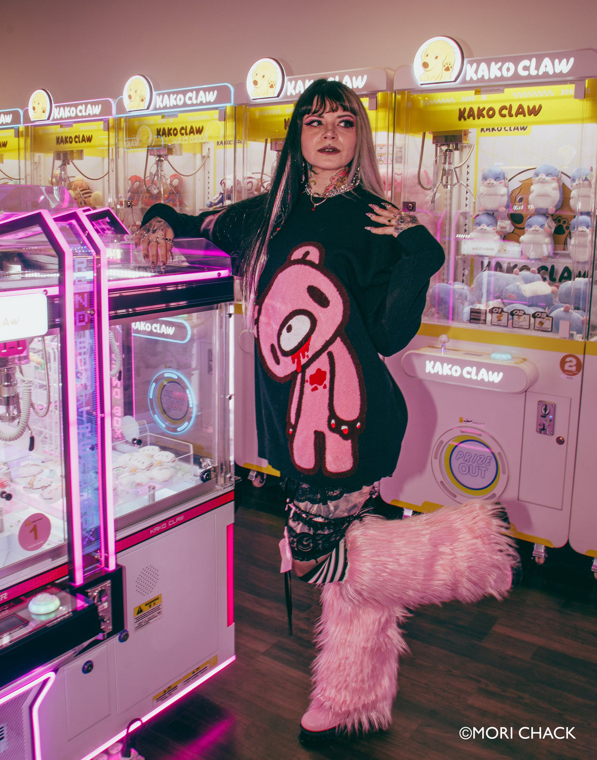 Reaper unit worldwide Big Gloomy Knit Sweater