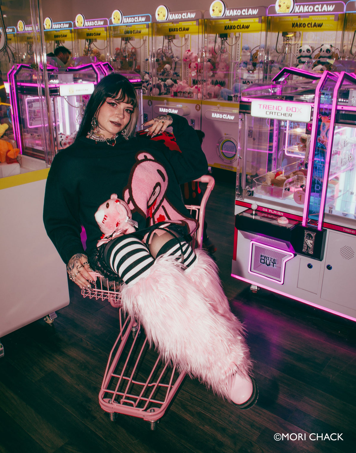 Reaper unit worldwide Big Gloomy Knit Sweater