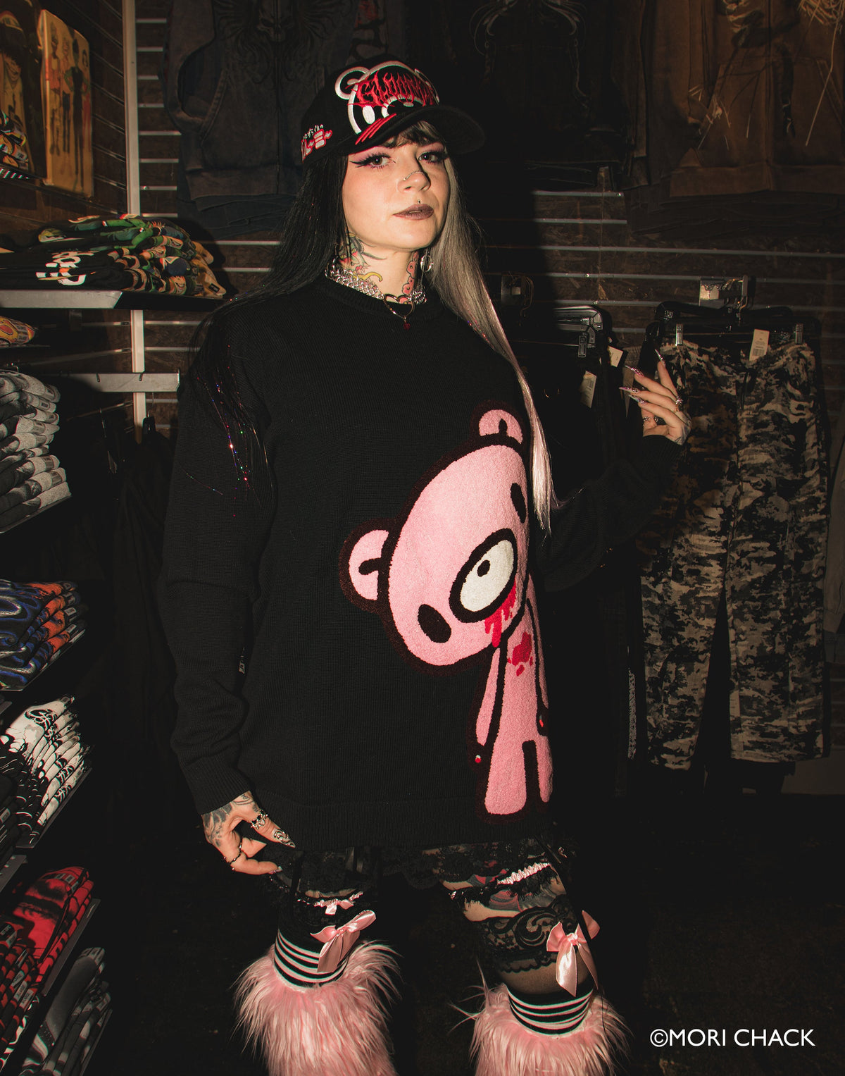 Reaper unit worldwide Big Gloomy Knit Sweater