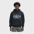 PURPLE Hoodie Abstract Splash Logo