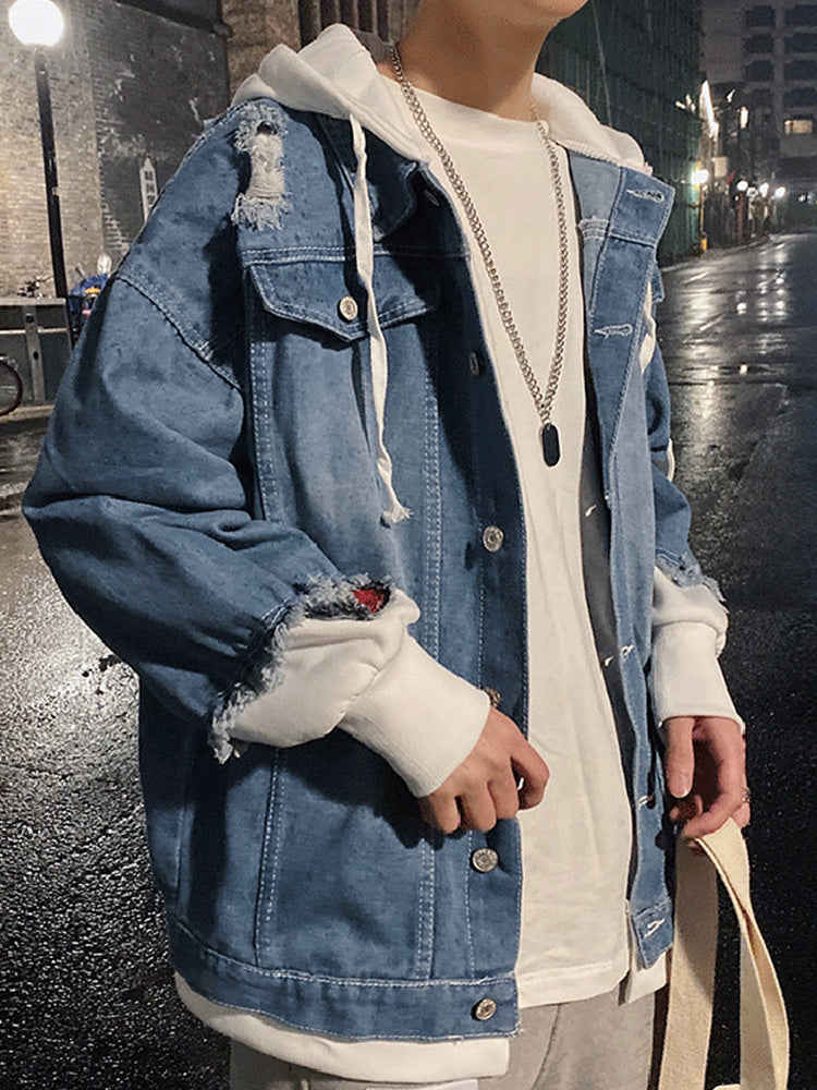 Spring New Arrival Fashion Chinese Style Chinese Fad Xingshi Couple Clothes Teen Coat Thin Hoodie Men