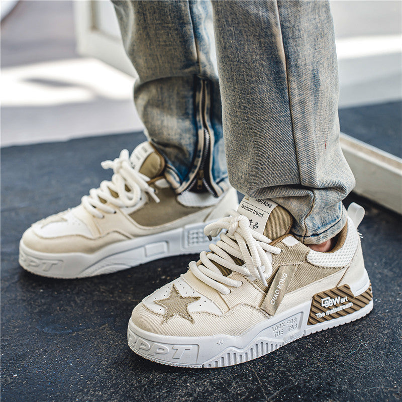 Reaper unit worldwide Breathable Casual Canvas Flat Shoes Men