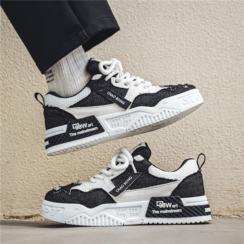 Reaper unit worldwide Breathable Casual Canvas Flat Shoes Men