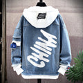 Spring New Arrival Fashion Chinese Style Chinese Fad Xingshi Couple Clothes Teen Coat Thin Hoodie Men