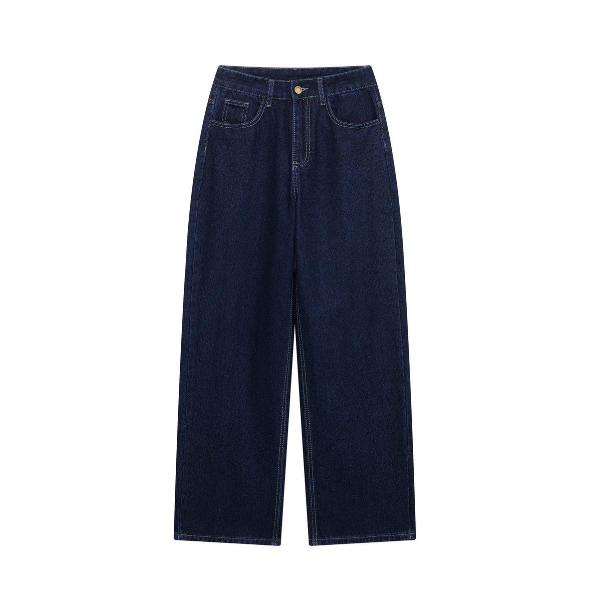 DUOPERI Women Fashion 2 Pieces Sets With Belt Denim  Jackets & Vintage Front Zipper Jeans Trousers Feamle Chic Lady Pants Sets