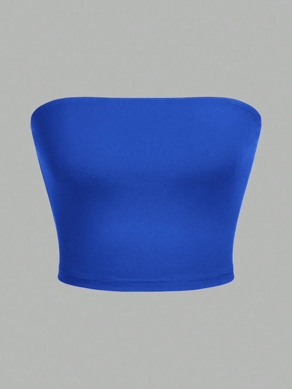 Women's strapless vest sleeveless crop top lady's flat mouthed navel wrapped chest top ﻿party outfit strapless vest clothing