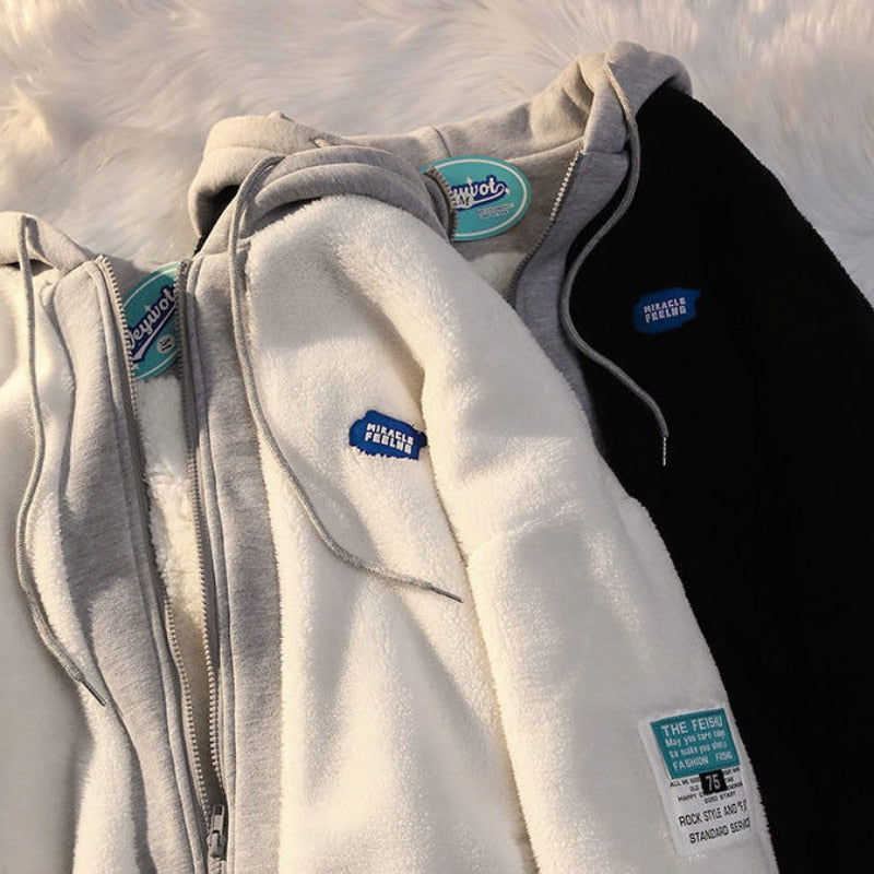 Reaper unit worldwide Vintage Punk Sweatshirts Casual V-neck Long Sleeve Letter Embroidery Hoodie