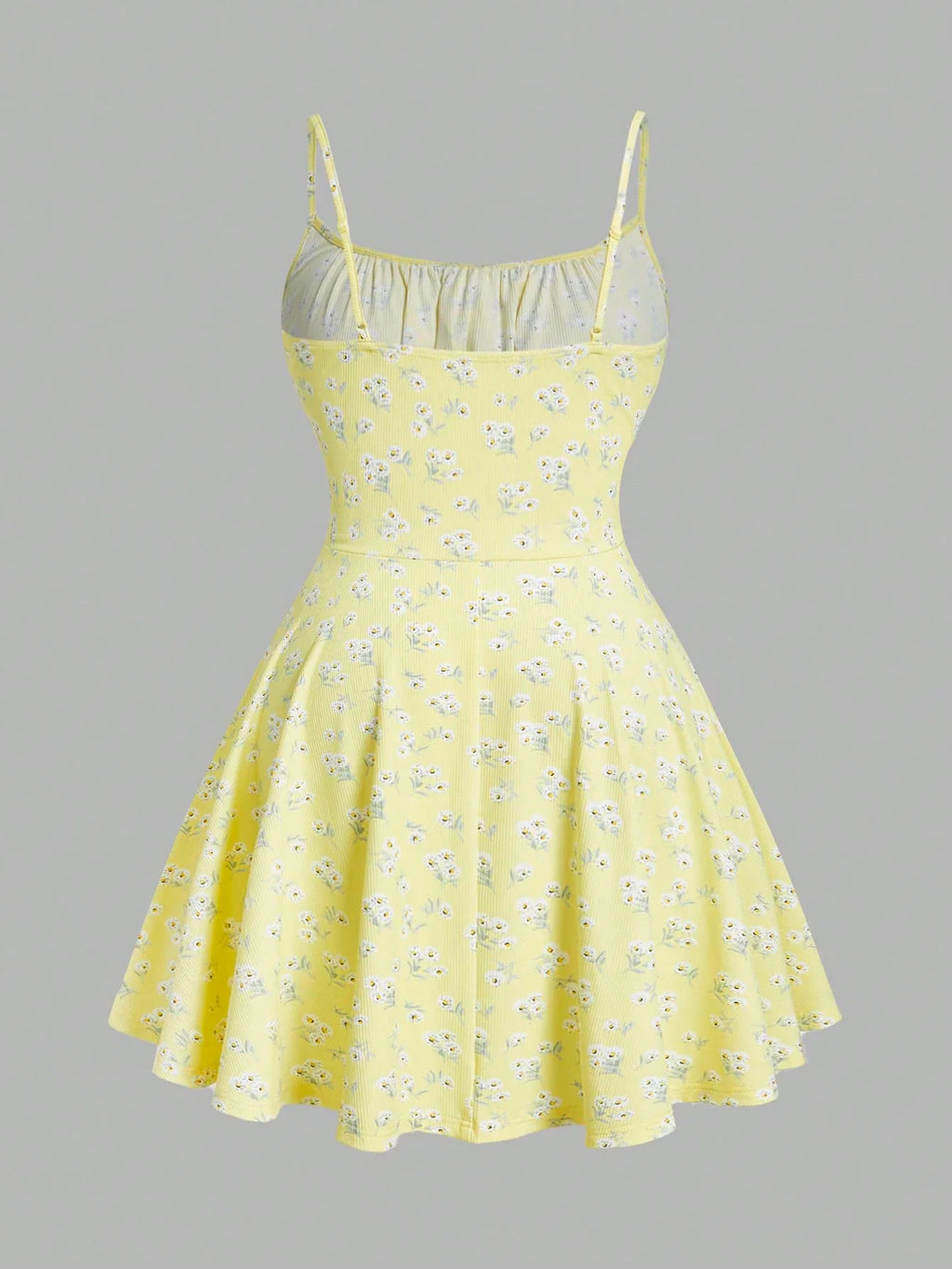New fashion floral elegant sleeveless thin strap camisole dress