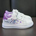 Girls' White Shoes Spring Children Anti-skid Leather Shoes Solid Soles Children's Shallow Mouth Sport Shoes Size 26-37