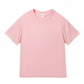 100% Cotton Five Half Sleeve Men's Women Summer T-shirt Loose Short-sleeved Casual Basic Shirt O Neck Solid Color Tops