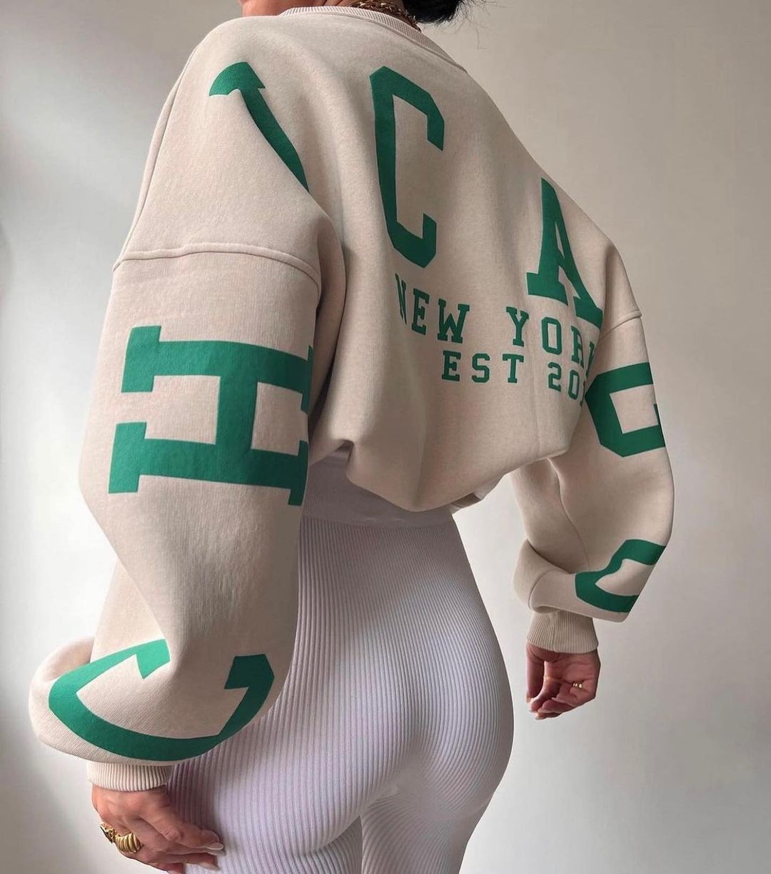 Reaper unit worldwide Casual Letters Print Sweatshirt Women Long Sleeve Loose Hoodies Y2k Streetwear