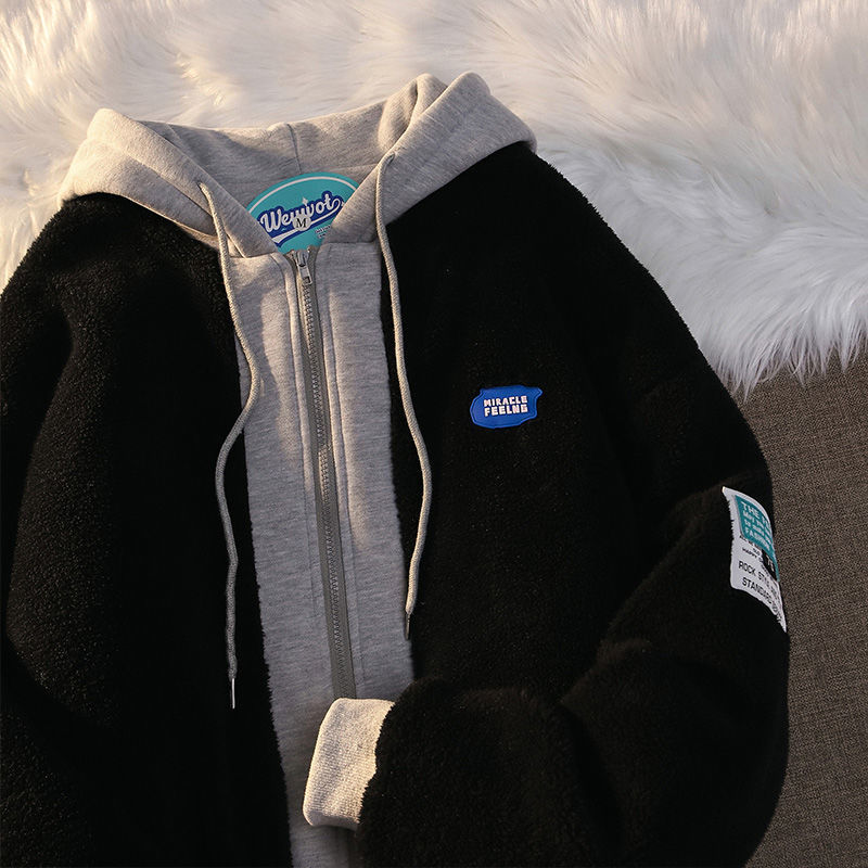 Reaper unit worldwide Vintage Punk Sweatshirts Casual V-neck Long Sleeve Letter Embroidery Hoodie