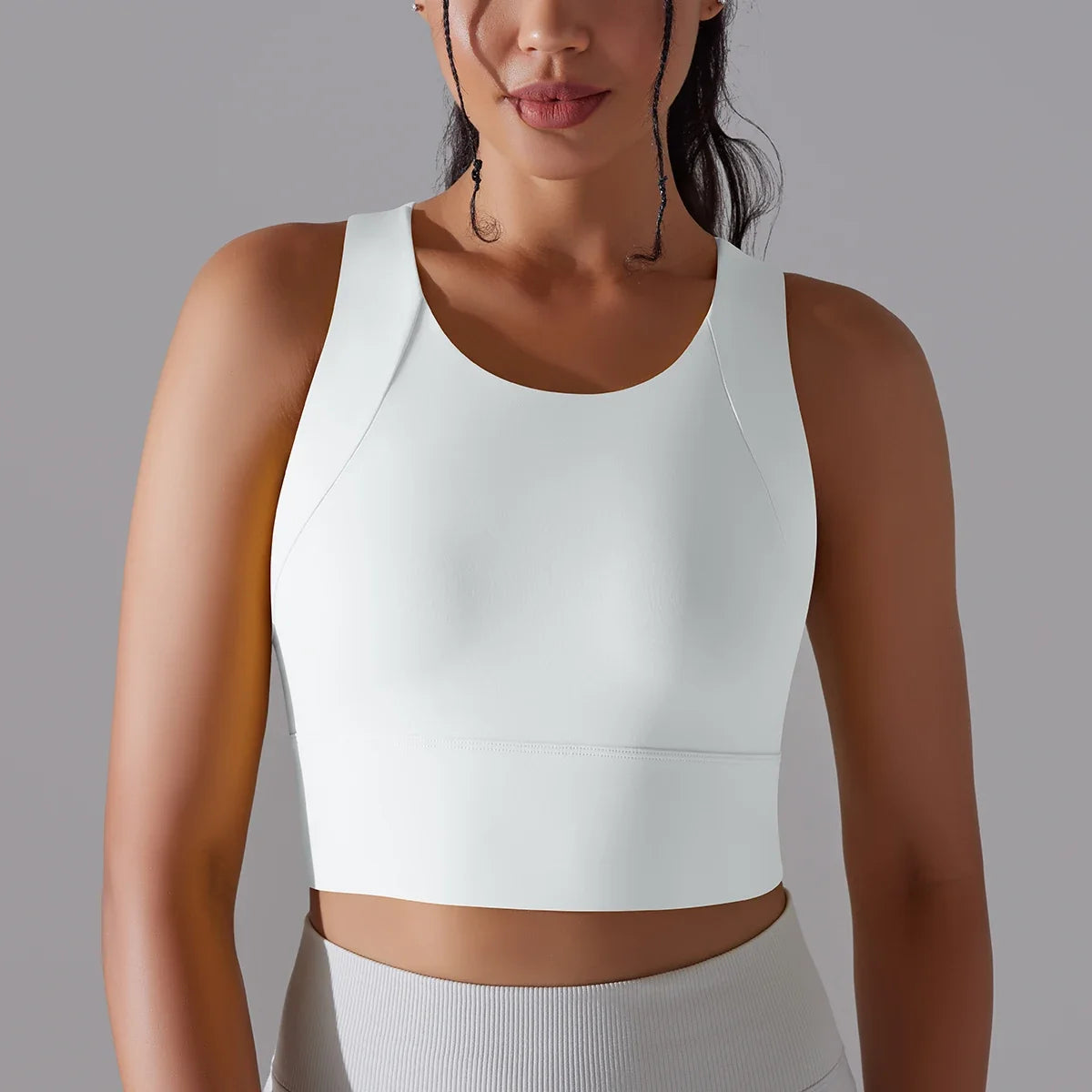 Nylon Sexy Women's Sports Bra Top Women Tight Elastic Gym Sport Yoga Bras Crop Top Yoga Clothes Stretch Women Sports Underwear