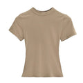 2025 New High Quality Casual T shirt Sexy Slim Short Sleeves Fashion Trend Solid Women Clothing y2k Tops