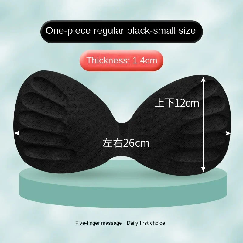 Bra Inserts Chest Pad Soft Bra Enhancer Push Up Chest Padded Bikini Padded  Body-fitted Foam Sponge Swimsuit Padding