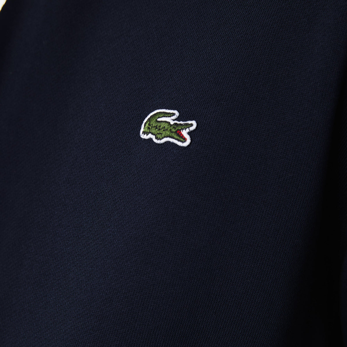 Lacoste Men’s Print Sleeve Fleece Hoodie