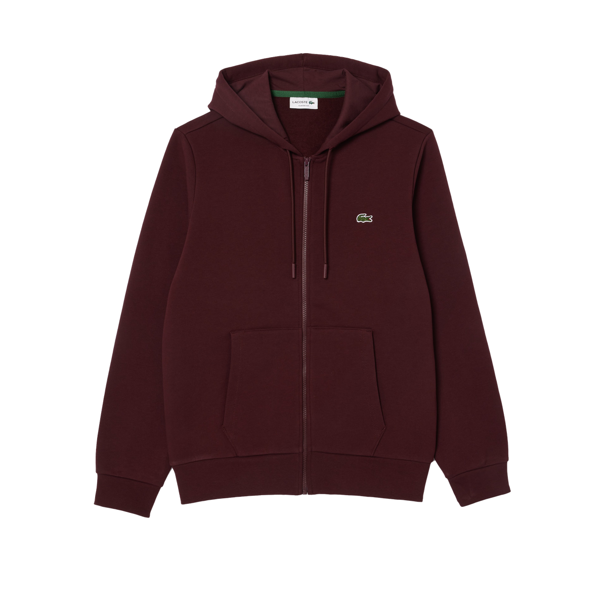 Lacoste Men's Fleece Long Sleeve Zipped Hoodie