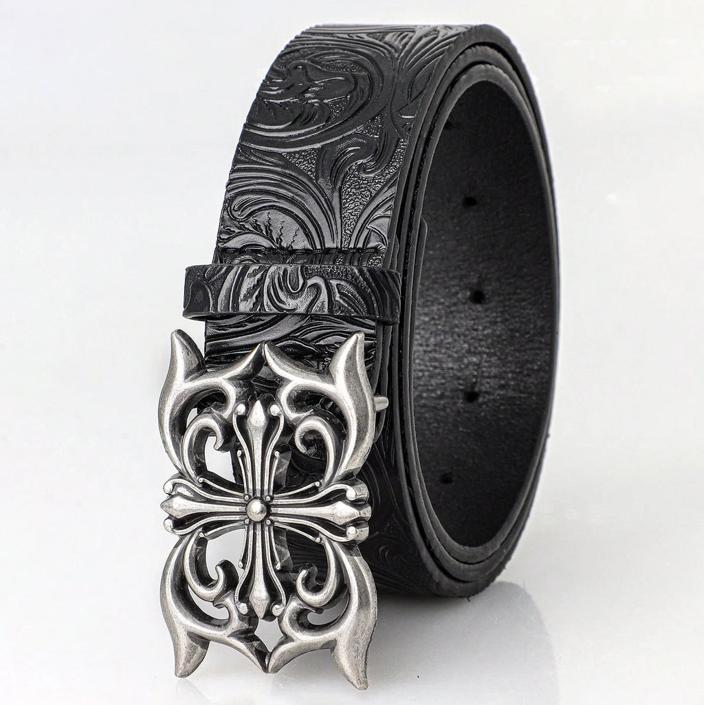 Retro Men's Belt Bohemian Style - Fashion Personalized Belt For Men Women Punk Rock Y2K Belts - For Jeans, Dresses & Casual Wear