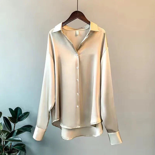 2025Spring Shirt And Blouses New Sweater Cardigans Woman Top Knitted Korean Long Sleeve Lapel Button Elegance Sweet Casual Coats