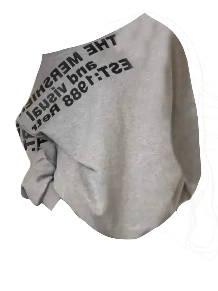 Y2k Sexy Oversize T shirt Women Streetwear Print Long sleeve Basic Top Lady Fall Winter Korean Fashion Oversized Tees Shirt