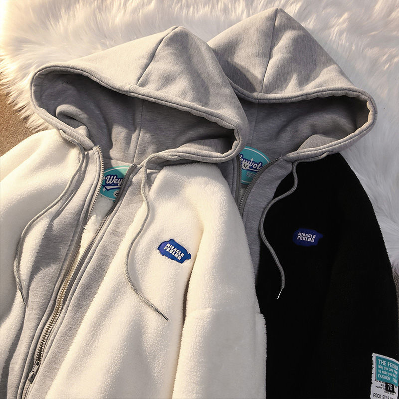 Reaper unit worldwide Vintage Punk Sweatshirts Casual V-neck Long Sleeve Letter Embroidery Hoodie