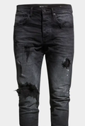 PURPLE Jeans Distressed Ripped Washed