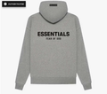 ESSENTIAL Hoodie Back Logo Minimal