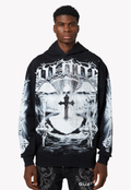 GUAPI Hoodie Cross Graphic