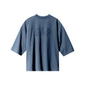 Reaper unit worldwide Yeezy Gap Engineered by Balenciaga Dove 3/4 Sleeve Tee - Dark Blue