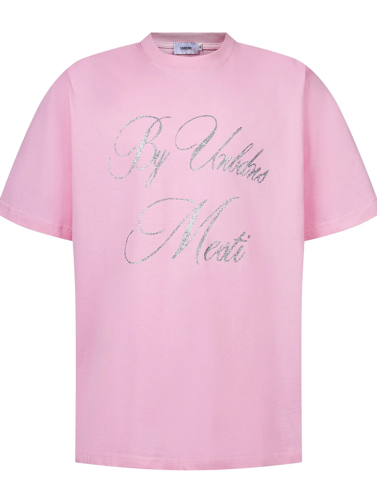 Men's Letter Round Neck Short Sleeve T-Shirt