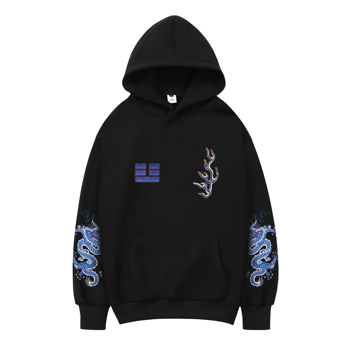Reaper unit worldwide KH9110 Blue Lightning Hoodie