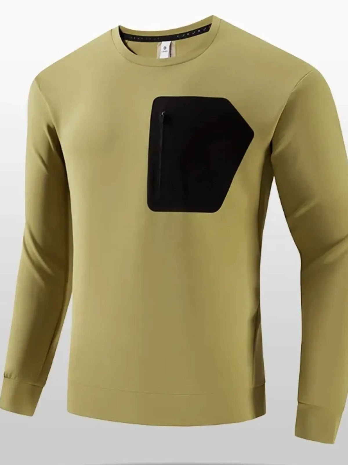 Men's Plus Size Casual Long Sleeve T-Shirt