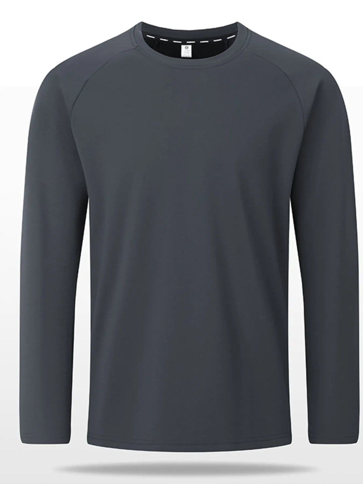 Men's Plus Size Round Neck Raglan Sleeve T-Shirt