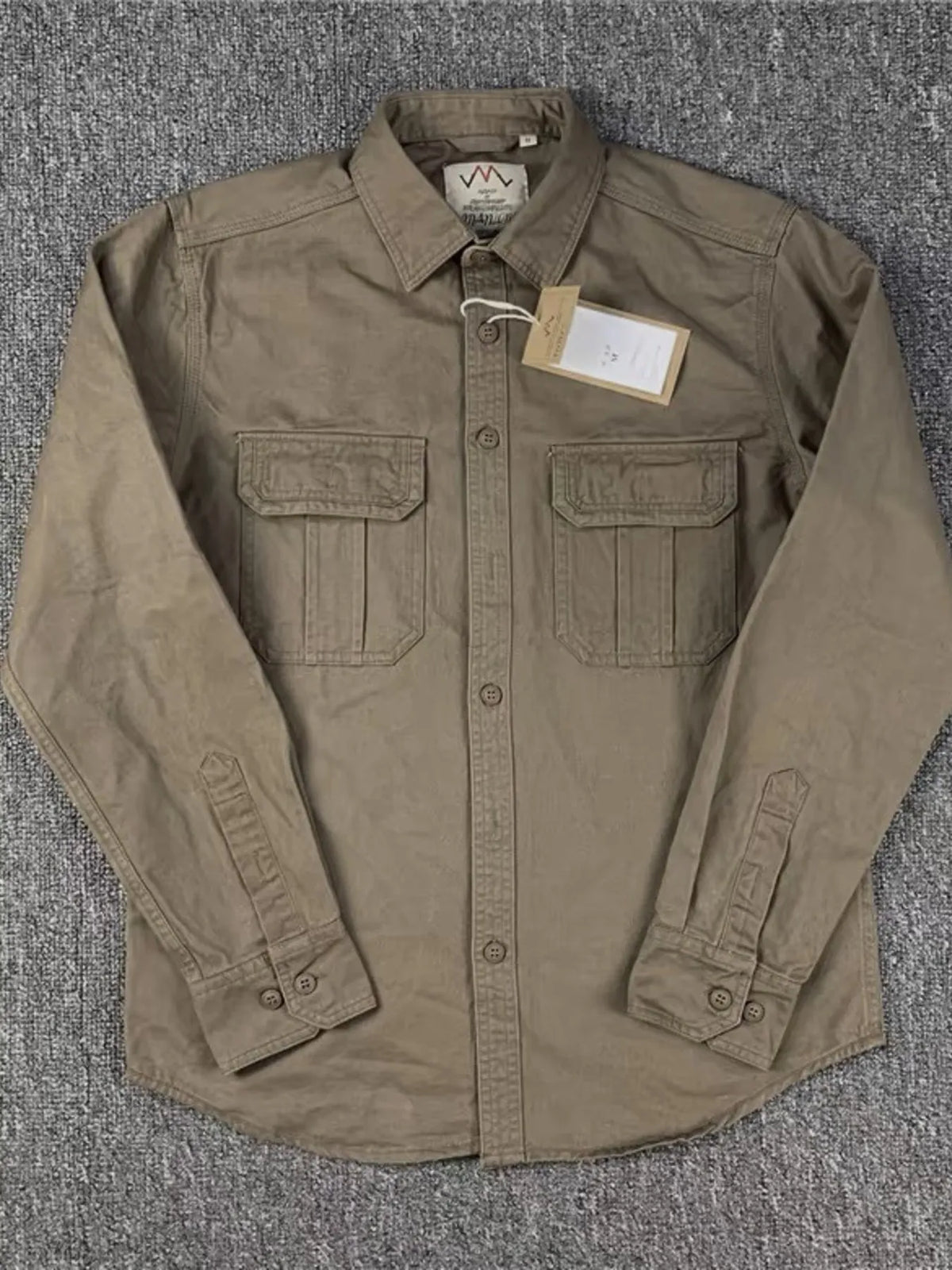 Men's Plus Size Button Up Long Sleeve Shirt