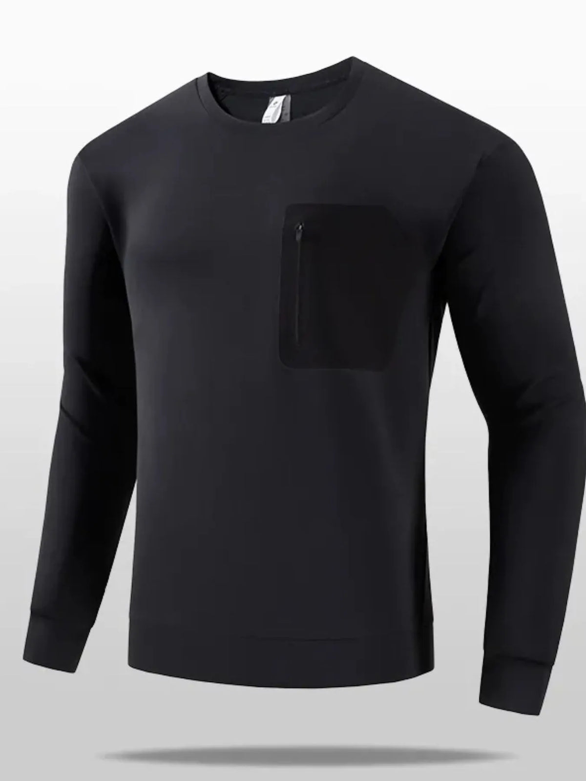 Men's Plus Size Casual Long Sleeve T-Shirt
