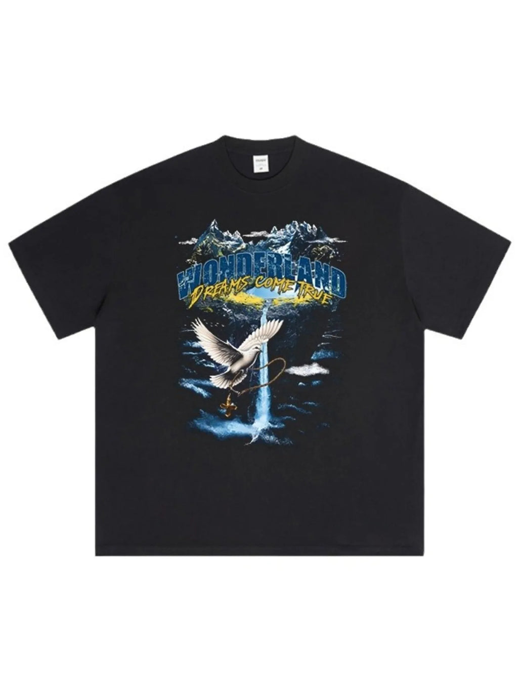 Men's Graphic Round Neck Short Sleeve T-Shirt