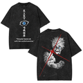The Honored One Gojo Satoru Jujutsu Kaisen   – Washed Tee Cotton Menswear Top  | SEP 88